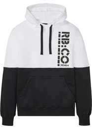 Kapuzensweatshirt Slim Fit, schwarz, 60/62 (XXL), mit Baumwolle