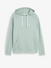 Kapuzensweatshirt aus reiner Bio-Baumwolle, grau, 60/62 (XXL), 100% Baumwolle