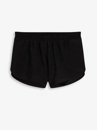 Strand Shorts mit Glanzfden, schwarz, 44/46 (L)