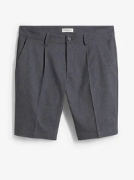 Chino-Bermuda Loose Fit, grau, 52