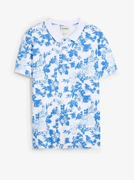 Poloshirt aus reiner Bio-Baumwolle Kurzarm, wei, 56/58 (XL), 100% Baumwolle