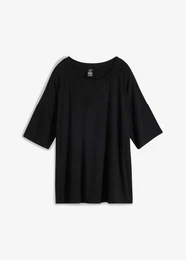 Oversize triko ze splvav viskzy
