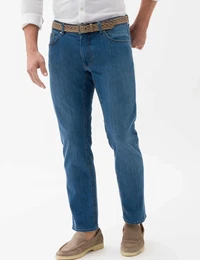 Herren Five-Pocket-Hose Style COOPER DENIM, Hellblau, Gr. 30/32