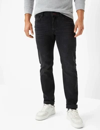 Herren Five-Pocket-Hose Style CHUCK, Schwarz, Gr. 38/30