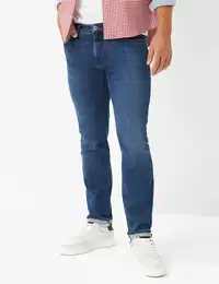 Herren Five-Pocket-Hose Style CHUCK, Jeansblau, Gr. 38/30