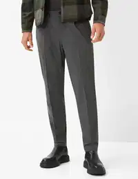 Herren Chino Style TINO, Dunkelgrau, Gr. 48