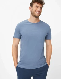 Herren Shirt Style TONY, Rauchblau, Gr. XXL