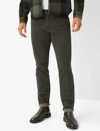 Herren Five-Pocket-Hose Style CADIZ, Khaki, Gr. 33/32