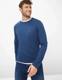 Herren Shirt Style TIMON, Blau, Gr. XS