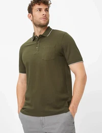 Herren Polo Style PETE, Khaki, Gr. XL