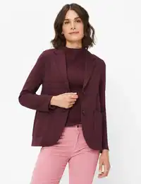 Damen Blazer Style BELLA, Beere, Gr. 40