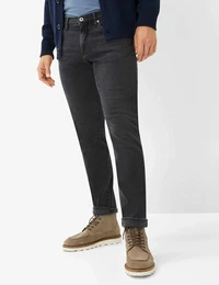 Herren Five-Pocket-Hose Style CADIZ, Schwarz, Gr. 33/32