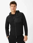 Brax Sweatjacke Style SEVEN schwarz