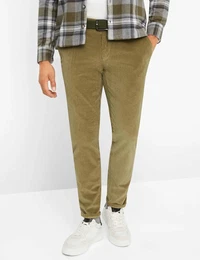 Herren Cordhose Style FABIO JOG, Salbeigrn, Gr. 36/34