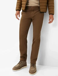 Herren Flatfronthose Style EVEREST, Braun, Gr. 94