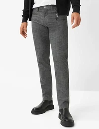 Herren Five-Pocket-Hose Style CADIZ, Dunkelgrau, Gr. 33/30