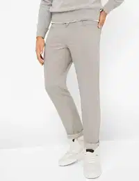 Herren Five-Pocket-Hose Style COOPER, Beige, Gr. 36/30