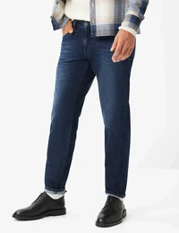 Herren Five-Pocket-Hose Style CURT, Jeansblau, Gr. 34/32
