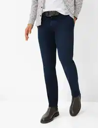 Herren Chino Style FABIO, Dunkelblau, Gr. 34/34