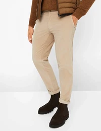 Herren Cordhose Style FABIO JOG, Beige, Gr. 35/34