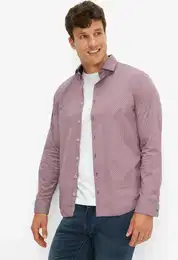 Herren Hemd Style HAROLD, Beere, Gr. XL