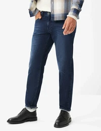 Herren Five-Pocket-Hose Style CURT, Jeansblau, Gr. 33/34