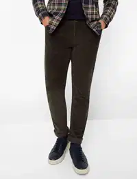 Herren Cordhose Style COOPER, Khaki, Gr. 42/32