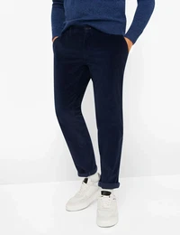 Herren Cordhose Style FABIO JOG, Blau, Gr. 36/30