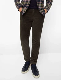 Herren Cordhose Style COOPER, Khaki, Gr. 40/32