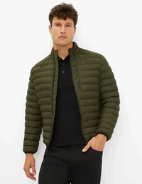 Herren Steppjacke Style CRAIG, Oliv, Gr. XXL