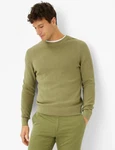 Brax Strickpullover Style ROY Salbeigrn
