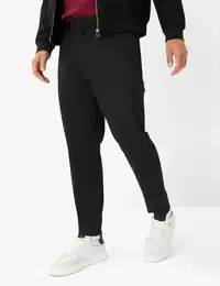 Herren Cargohose Style SILVIO, Schwarz, Gr. 36/32