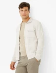 Brax Herren Sweatjacke Style SANTIAGO beige