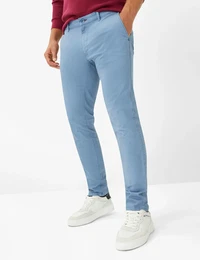Herren Chino Style SILVIO, Rauchblau, Gr. 35/34
