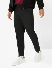 Herren Cargohose Style SILVIO, Schwarz, Gr. 34/34