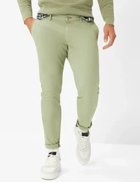 Herren Chino Style SILVIO, Salbeigrn, Gr. 34/34