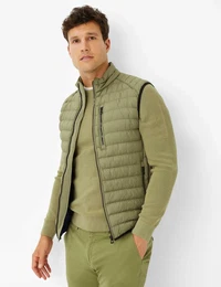 Herren Steppweste Style WILLIS, Salbeigrn, Gr. XL