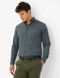 Herren Hemd Style HAROLD, Dunkelblau, Gr. XL