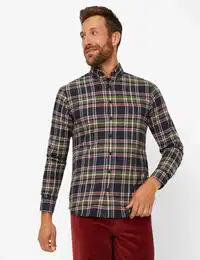 Herren Hemd Style DANIEL, Khaki, Gr. XXL
