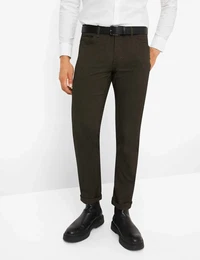 Herren Five-Pocket-Hose Style COOPER, Khaki, Gr. 34/32