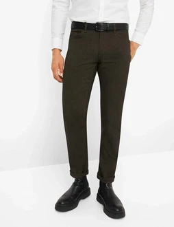 Brax 5-Pocket-Hose Style COOPER grn (olivgrn)/Khaki