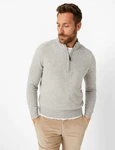 Brax Strickpullover Style STEFFEN silber