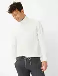 Brax Rollkragenpullover Style BENNO sanftes wei/Altwei