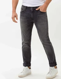 Herren Five-Pocket-Hose Style CHUCK, Dunkelgrau, Gr. 40/30