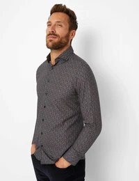 Herren Hemd Style HAROLD, Beere, Gr. XL