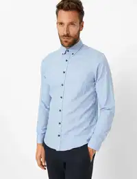 Herren Hemd Style DANIEL, Hellblau, Gr. XXXL