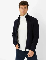 Brax Herren Sweatjacke Style SHELDON Dunkelblau