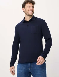Herren Polo Style PIRLO, Dunkelblau, Gr. XXL