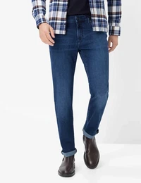Herren Five-Pocket-Hose Style CADIZ, Jeansblau, Gr. 40/34
