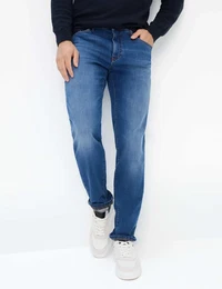 Herren Five-Pocket-Hose Style CADIZ TT, Jeansblau, Gr. 40/32